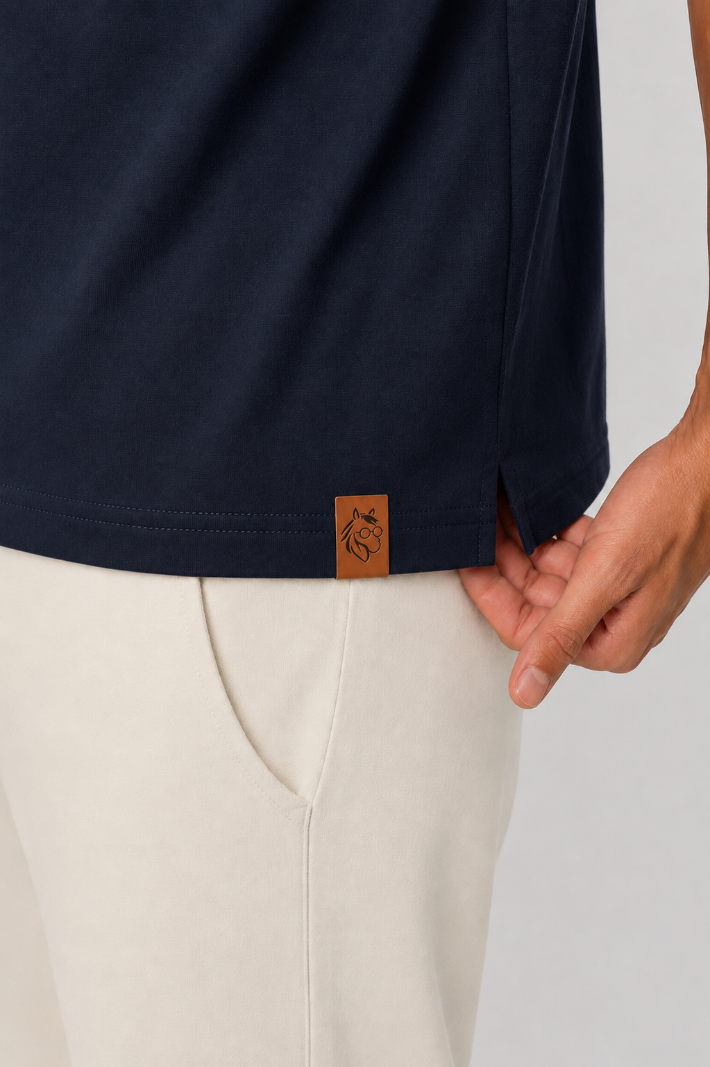 Camisa Soft Premium Caiman Azul Marinho